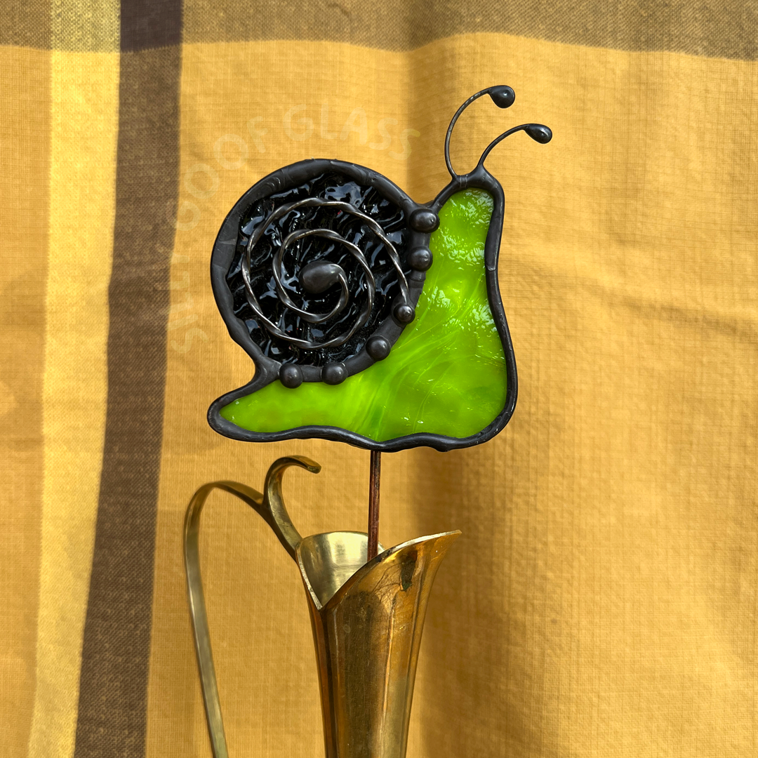 Silly Snail Houseplant Stake