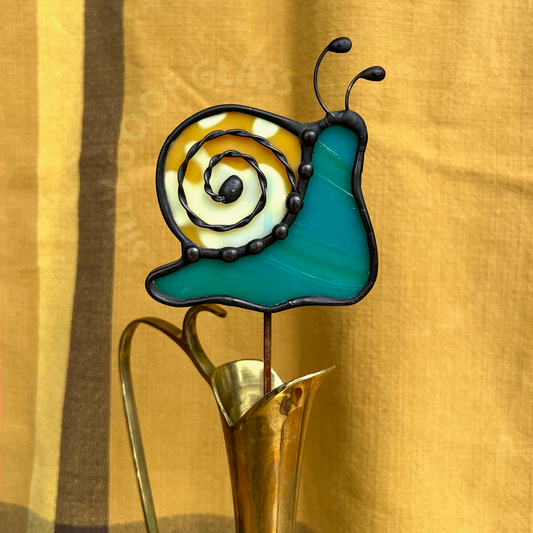 Silly Snail Houseplant Stake